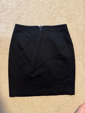 Tahari Black Tailored Pencil Skirt